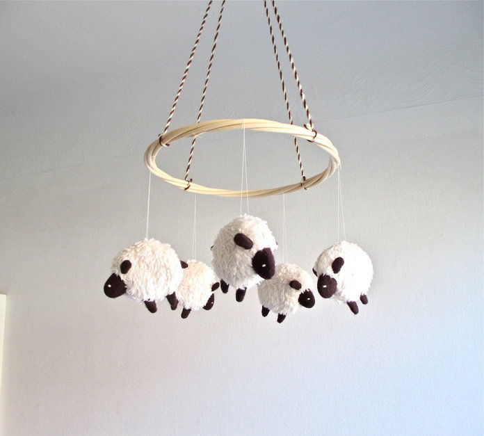 פינגוויני Baby Mobile Sheep