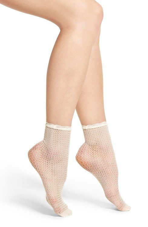 チェルシー28 Fishnet Ankle Socks