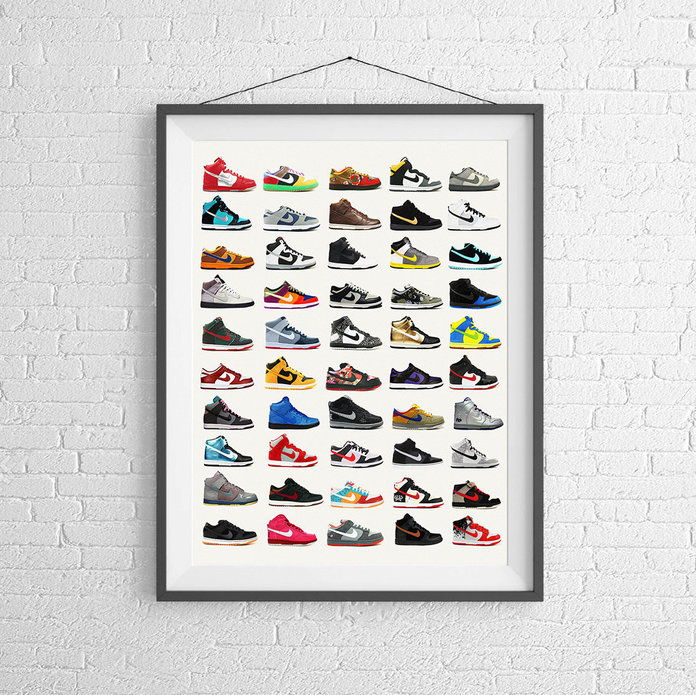 יונה Studios Nike Poster