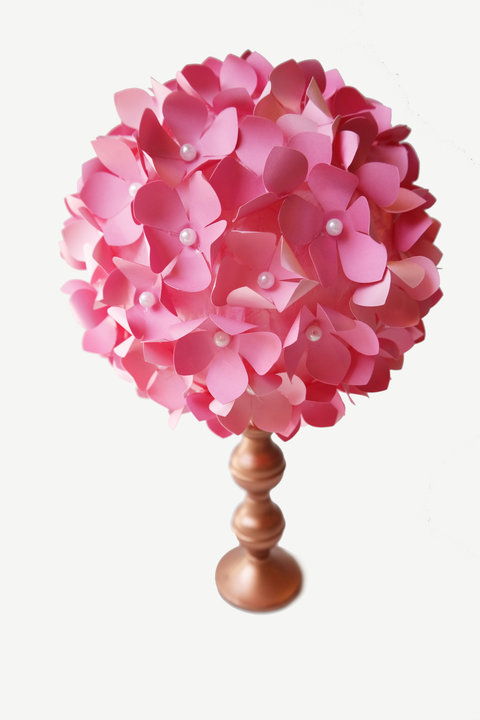 종이 Flower DIY Centerpiece Full Bouquet Embed